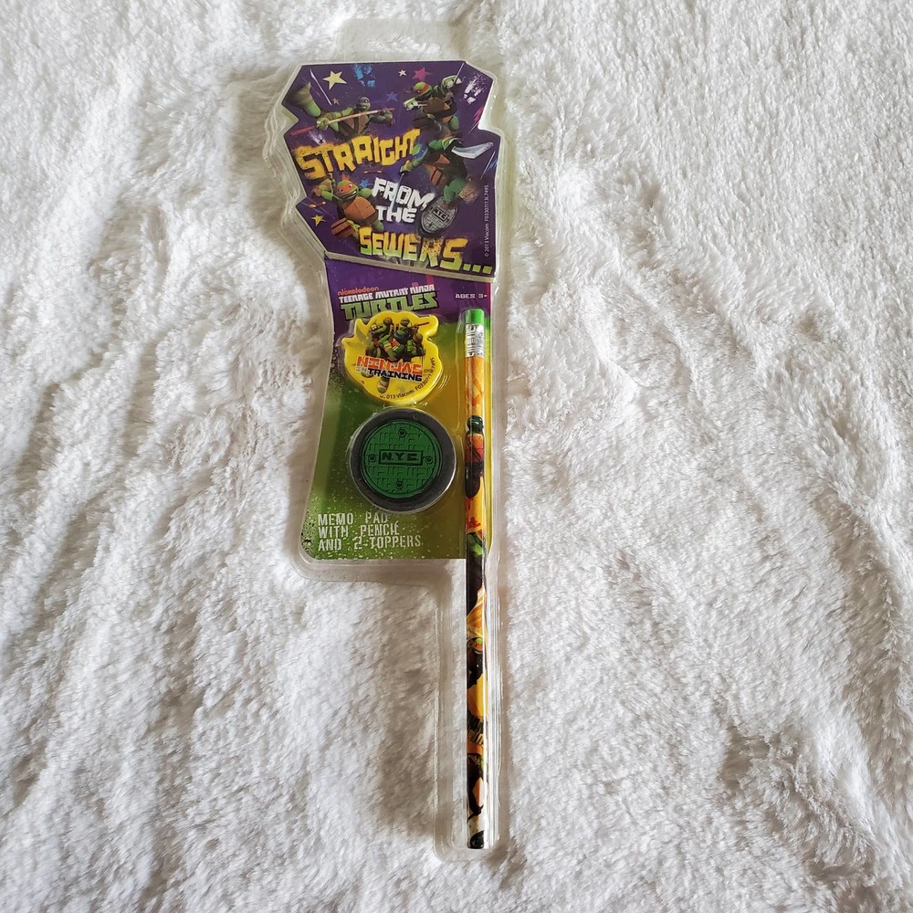 Teenage Mutant Ninja Turtles Pen Eraser Pad Set